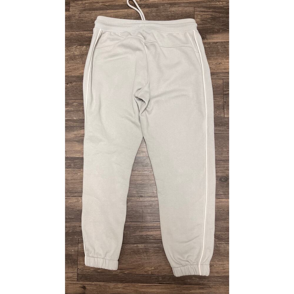 Alphalete Identity Joggers Cream Competition Gym Sweatpants Logo 28” Men’s S/M - Picture 5 of 6